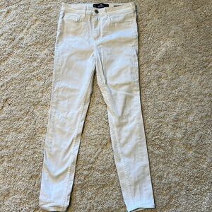 White Hollister jeans